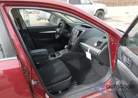 2011 Subaru Legacy 2.5I Premium from USA, damaged, VIN 4S3BMBF64B3214723